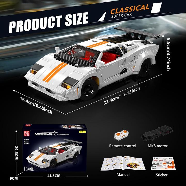 Produktbild Mould King Italienischer Sportwagen Lambo (motorisiert)