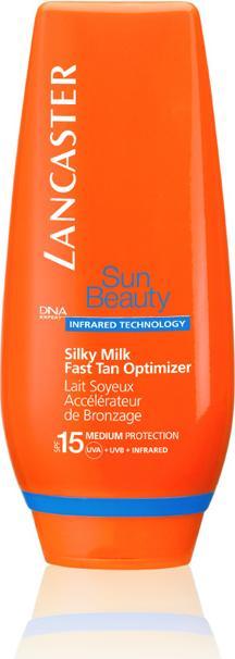 Immagine prodotto Lancaster Sun Beauty - Latte Corpo Ottimizzatore Rapido dell'Abbronzatura (Crema solare, SPF 15, 125 ml)