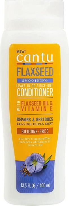 Image du produit Cantu Flaxseed Smoothing Conditioner Leave-In Or Rinse-Out (400 ml)