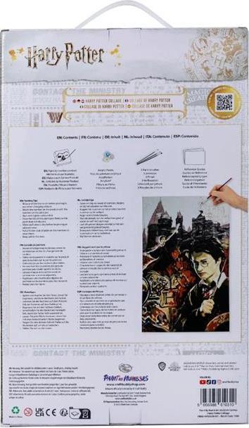 Produktbild Craft Buddy Harry Potter, 30x30cm Paint By Numbers Kit
