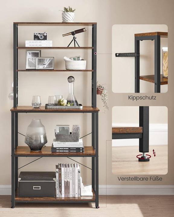 Actual product image Vasagle Buffet (80 x 40 x 167 cm)