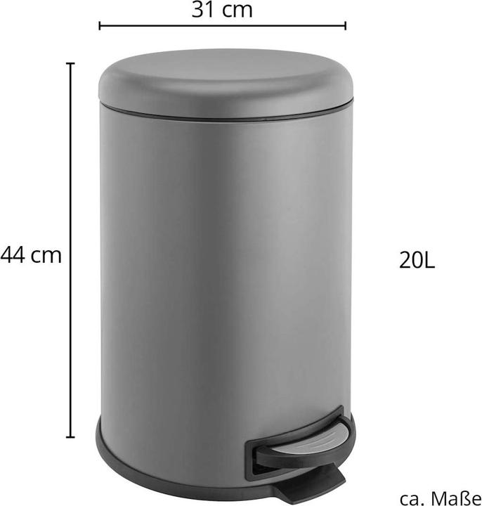 Actual product image Svita T20 Waste Bin, Grey (20 l)