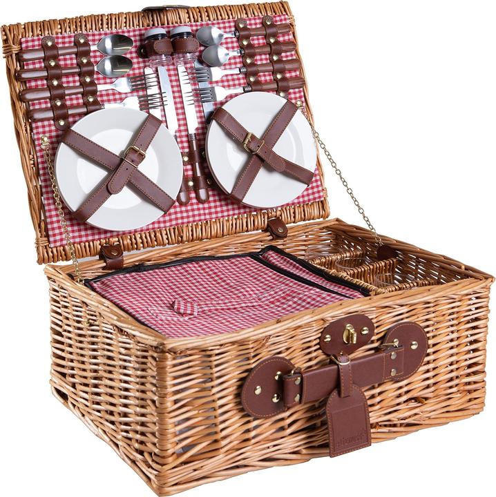 Actual product image EGenuss Handmade picnic basket