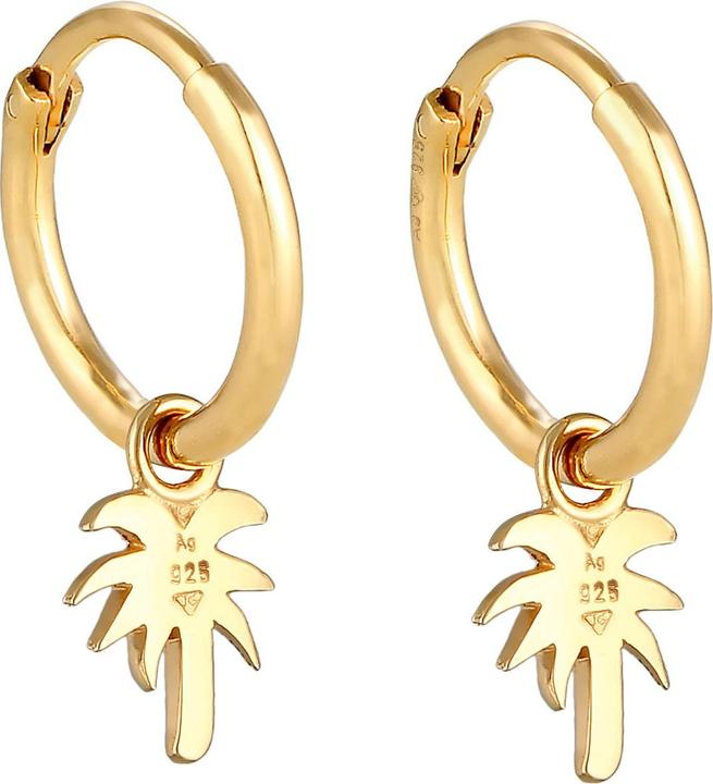 Immagine prodotto Elli Orecchini Creoles Palm Trend Filigrana Argento 925 (Argento 925)