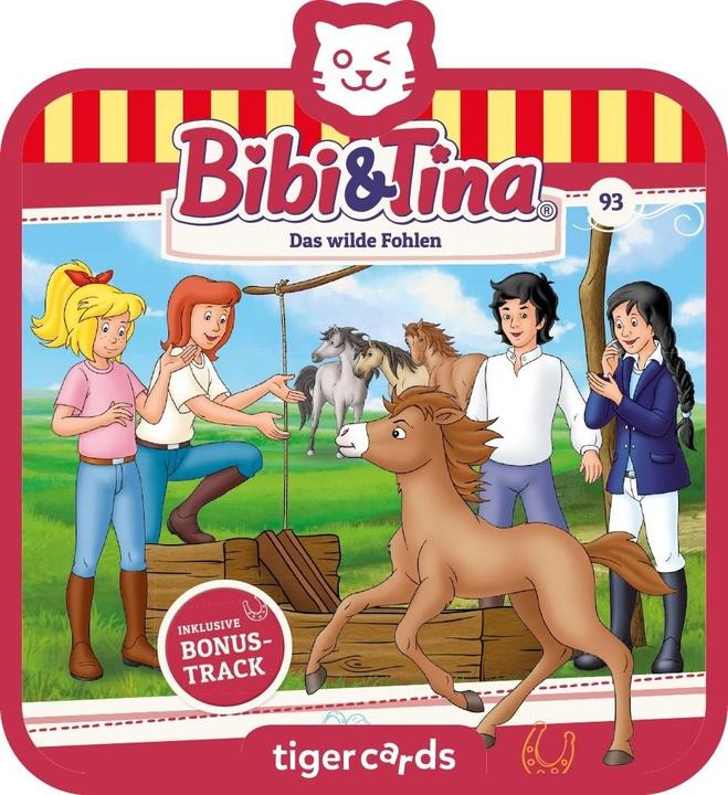 Actual product image Tigermedia Bibi & Tina- The wild foal (German)