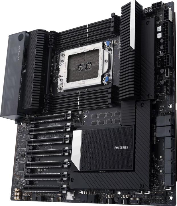Image du produit ASUS Pro Ws Wrx80e-Sage Se Wifi Ii (sWRX8, AMD WRX80, E-ATX)