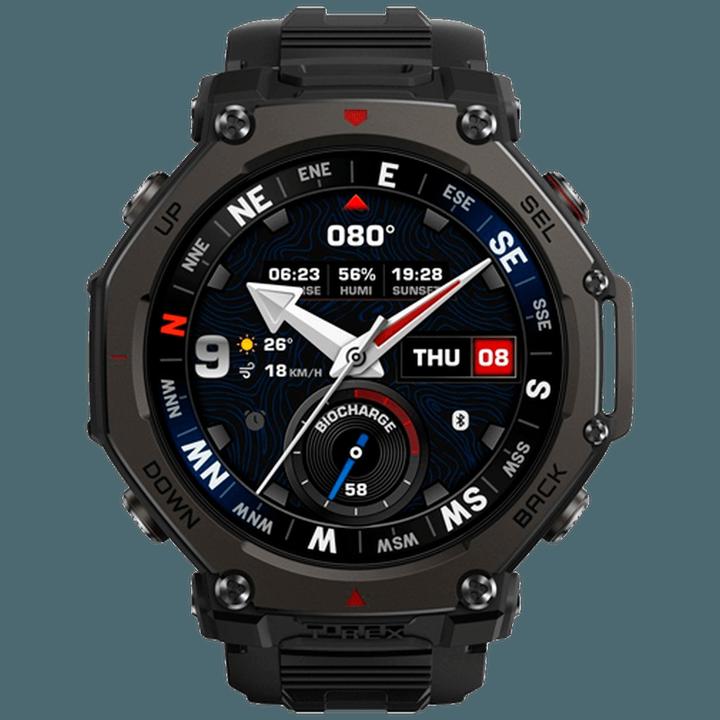 Image du produit Amazfit T-Rex 3 Pro Tactical Black, W2443EU1N (48 mm)