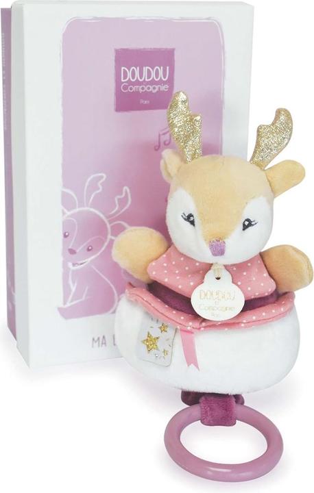 Produktbild Doudou et Compagnie Meli-Melo Musikdosen 20cm 6x1ass (MQ6)