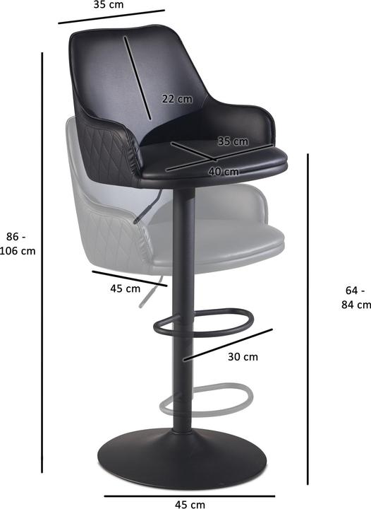 Actual product image Wohnling Imitation leather