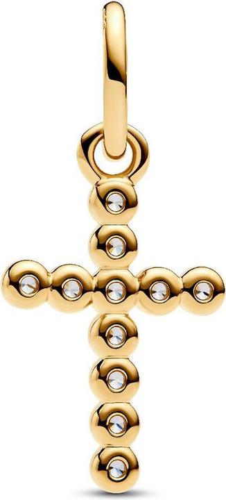 Image du produit Pandora Breloque pendentif croix (Métal, Plaqué or)