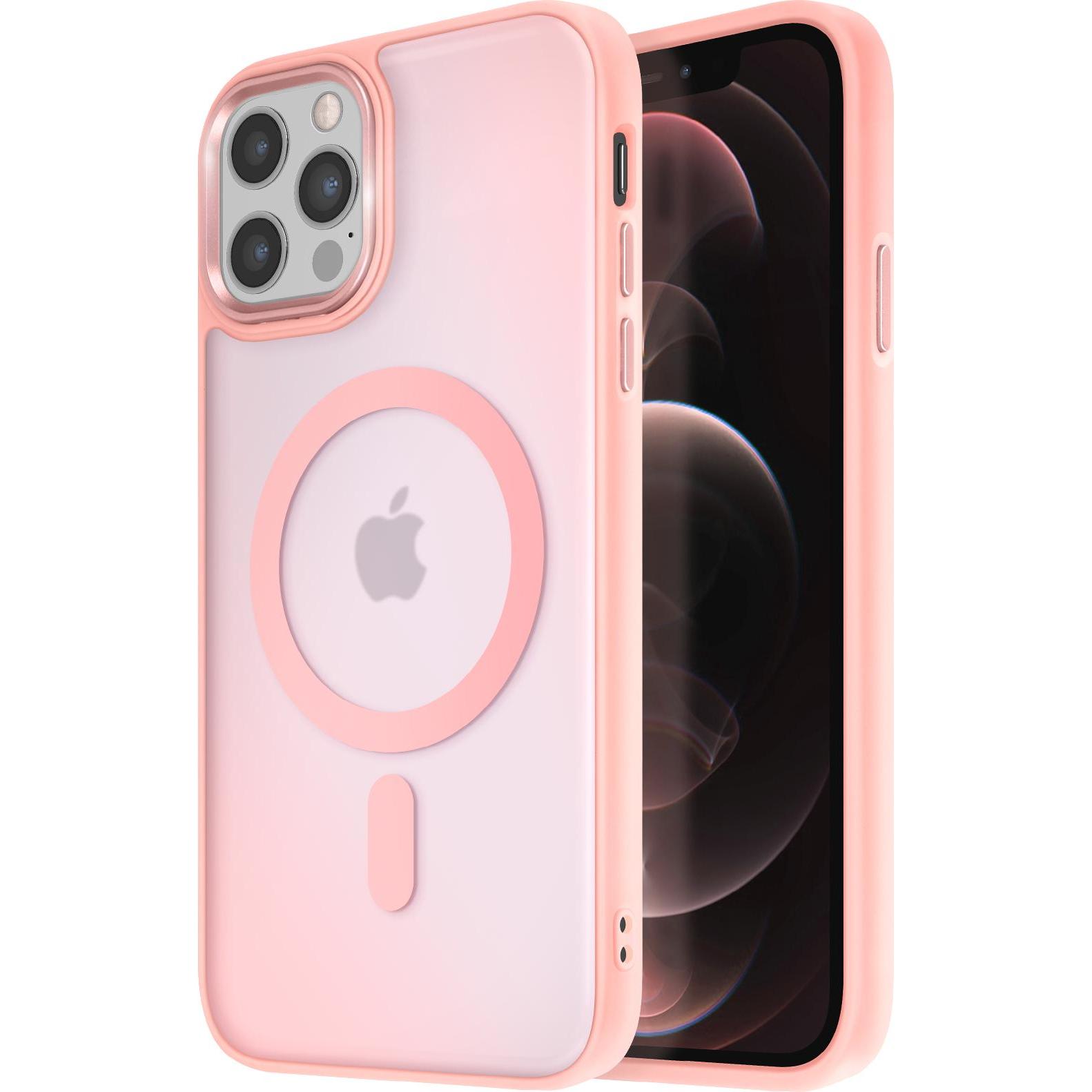 Avizar Frost Color Case (Apple iPhone 12 Pro Max), Smartphone Hülle, Rosa