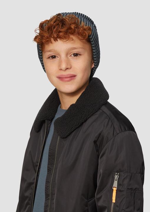 Produktbild S.Oliver Mütze Strickmütze mit Rippstruktur (51)