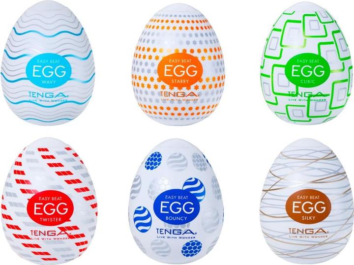 Produktbild Tenga EGG Variety Pack - Standard - 6 Masturbatoren