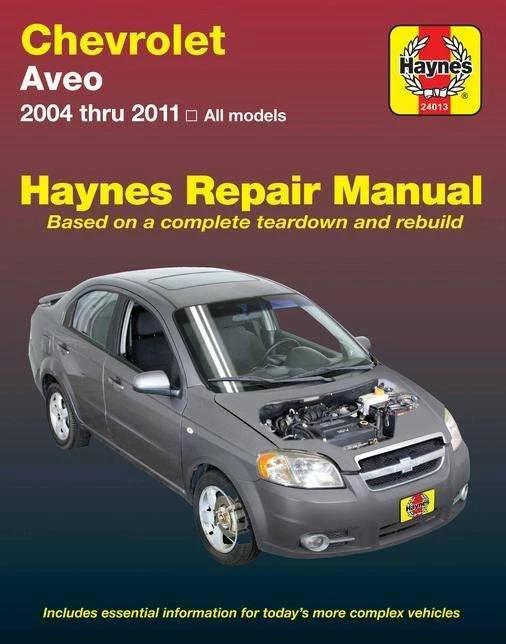 Productafbeelding Chevrolet Aveo Automotive Repair Manual 04-11 (Engels, Uitgeverij Haynes)
