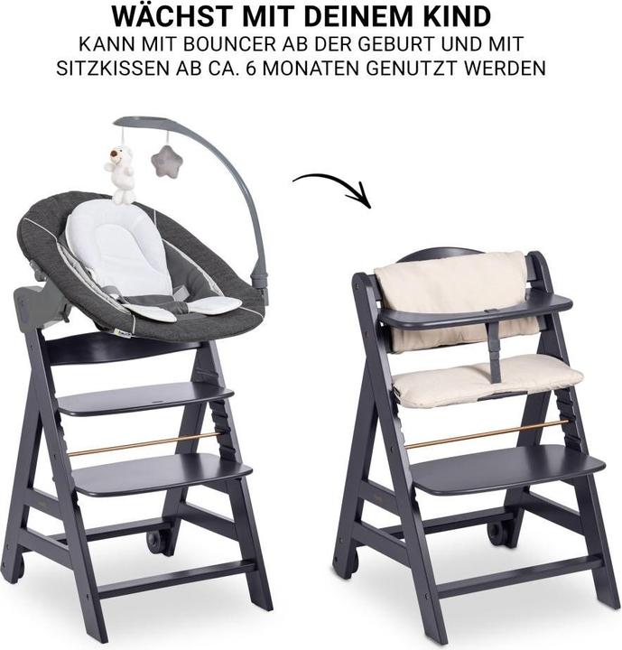 Produktbild Hauck Beta Plus Set Deluxe (Hochstuhl)