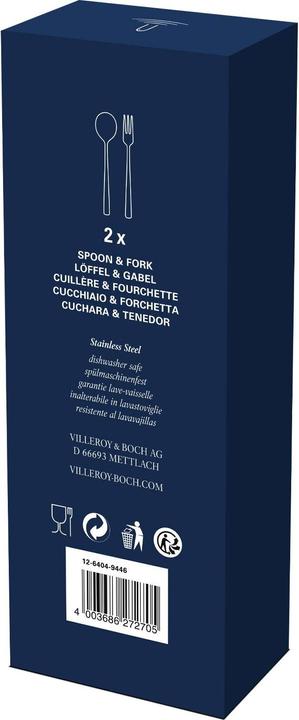 Produktbild Villeroy & Boch Spaghetti-Set 4tlg.,2 Löffel & 2 Gabeln Daily Line Specials (4 Stück, Besteck Set)