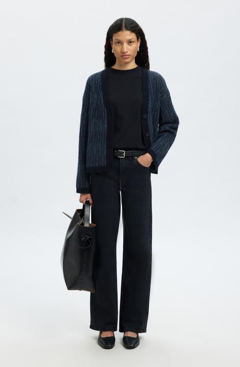 Actual product image Selected Wollmix Strickjacke (XL)