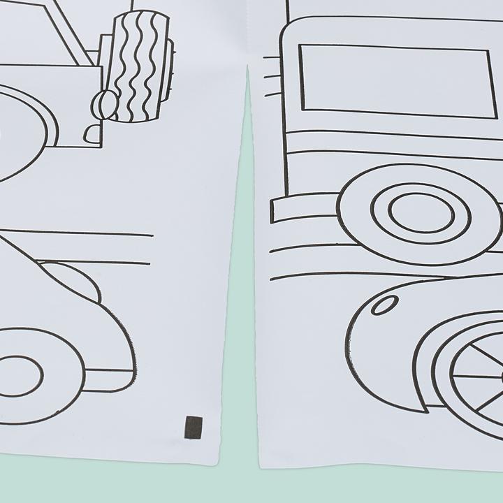 Actual product image Relaxdays 2x colouring roll sheets (38 x 100 cm)