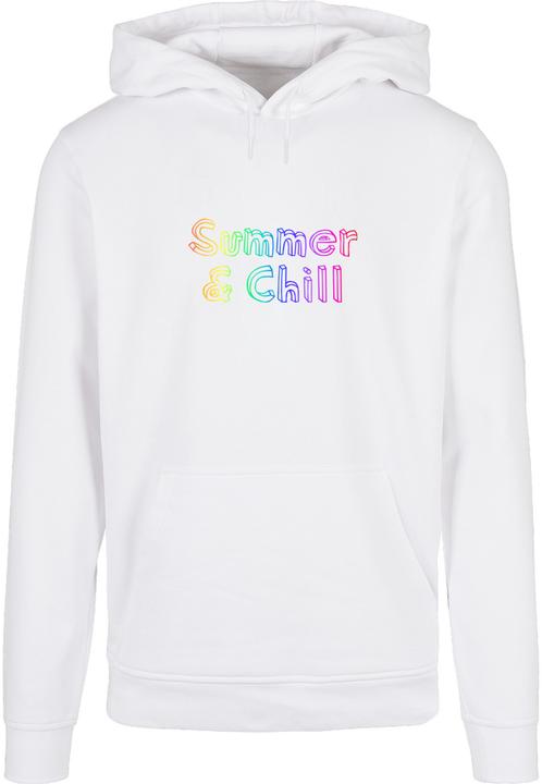 Actual product image Merchcode Summer And Chill Rainbow Basic Hoody - 112839 (5XL)