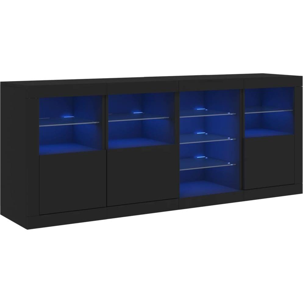 VidaXL, Kommode + Sideboard, Jarene (164 x 37 x 67 cm)