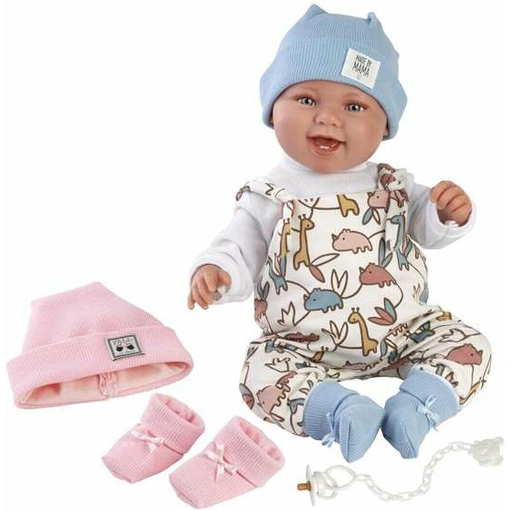 Llorens Lachende babypop Tala/Talo kledingmix 44cm