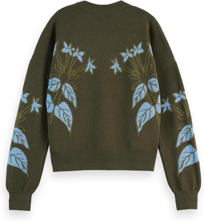 Produktbild Scotch & Soda Maglione Jacquard Taglio Comodo (S)