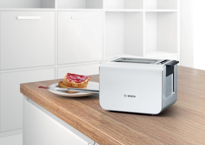 Produktbild Bosch Hausgeräte Kompakt Toaster, Styline, Weiss, TAT8611N