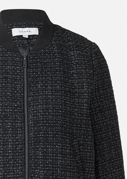 Immagine prodotto Comma Indoor-Jacke Kurzer Blouson mit dezentem Glitzergarn (34)