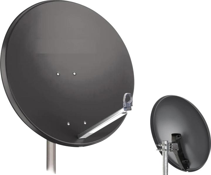 Opticum SAT offset antenna X80 steel, anthracite, Ý 80cm