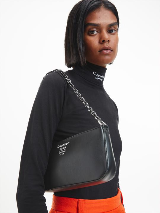 Produktbild Calvin Klein Damen Geformte Schultertasche25 Spec Taschen, Schwarz, One Size