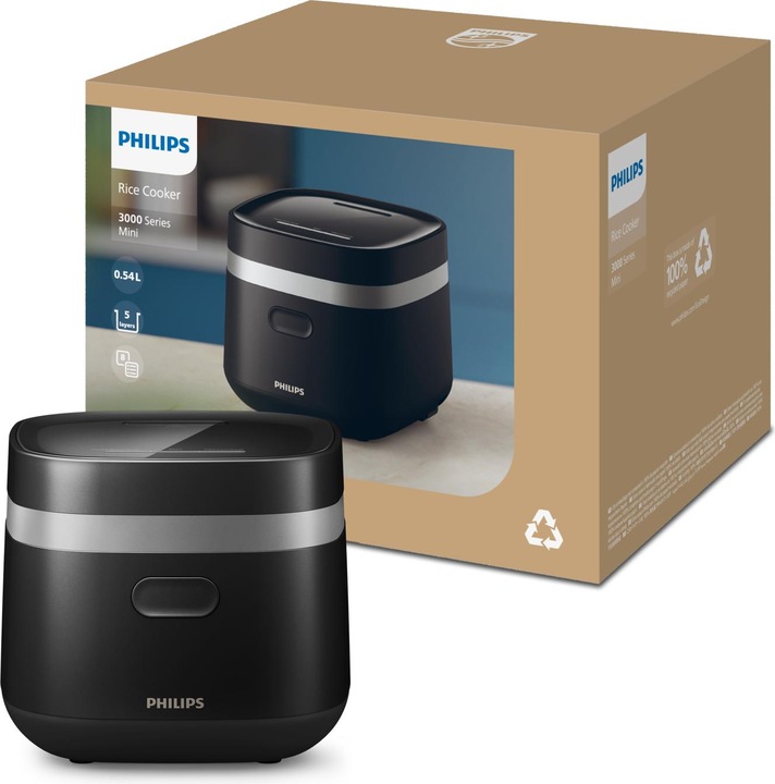 Image du produit Philips HD3091/81 Mini-Reiskocher 3000 Series
