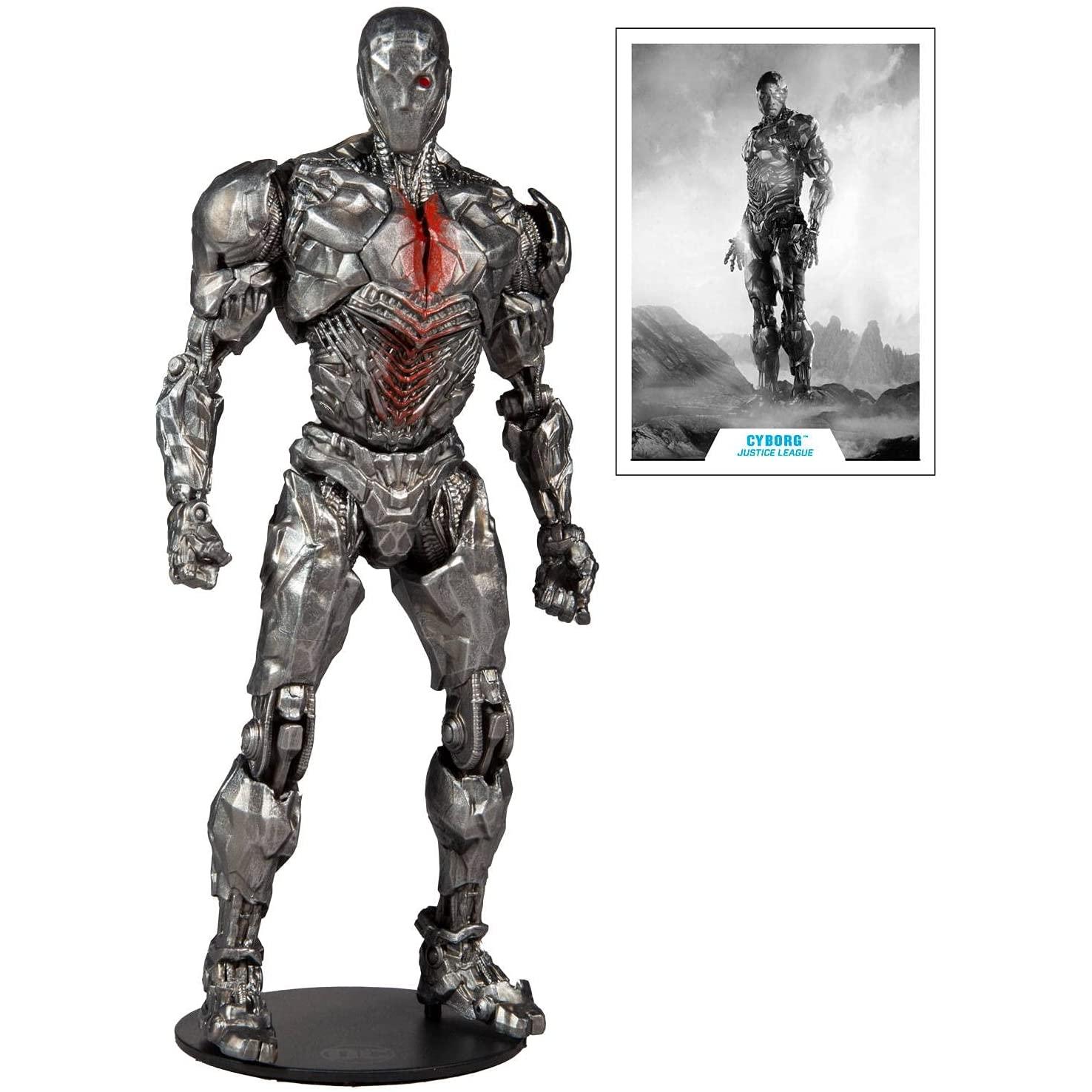McFarlane Action Figure Justice League : Cyborg (Helmet) 18 cm