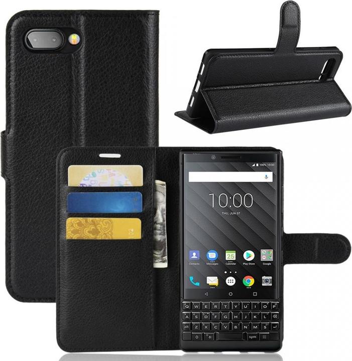 Actual product image Screenguard Blackberry Key2 Leather Guard Leather Case (KEY2)