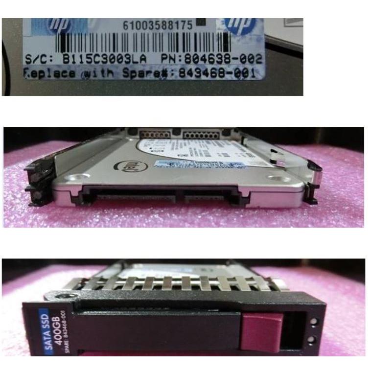Thumbnail - HPE SSD 400GB 6G SATA 2.5 MLC (400 GB, 2.5"), SSD