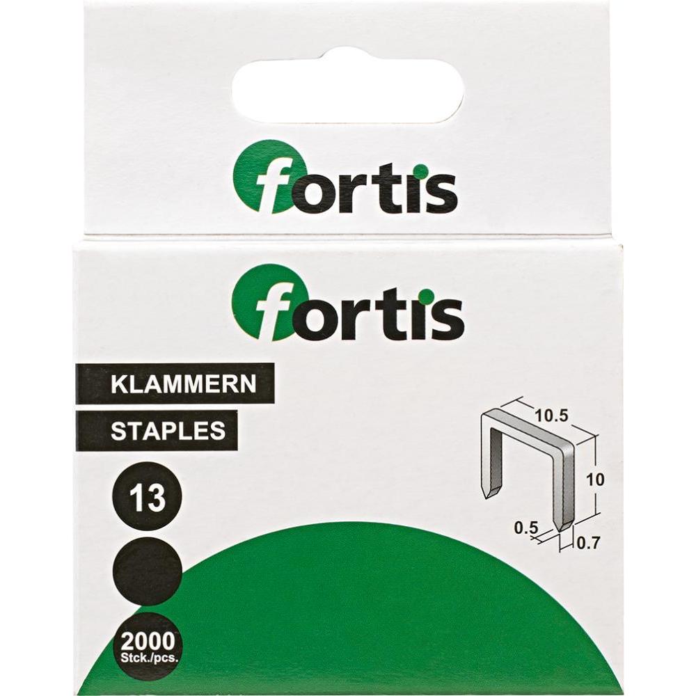 Magni, Büroklammer, Heftklammer 8 mm a 2000Stk. FORTIS