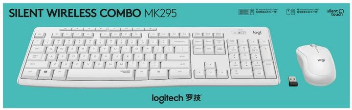Produktbild Logitech MK295 Silent Wireless Combo (Eng. Int., Kabellos)