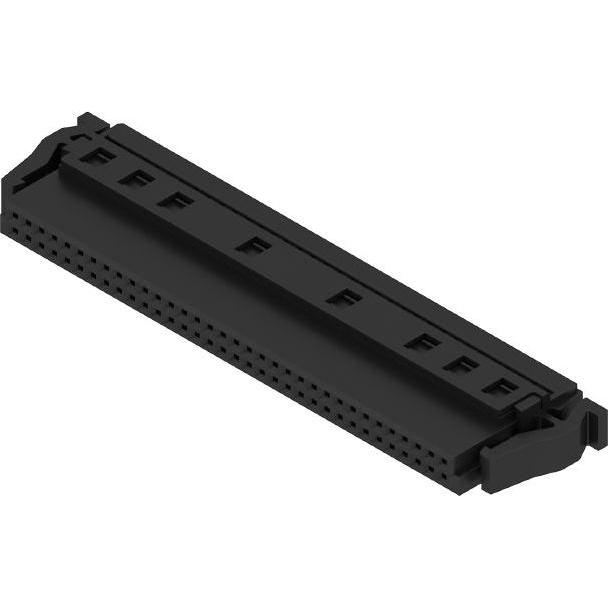 Weidmüller 2747590000 Pfosten-Steckverbinder Rastermass 1.27 mm Polzahl Gesamt, Cavo + Spina elettrica, Nero