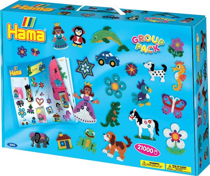 Hama Perlen Strijkkralenset en valise, 21.000pcs.