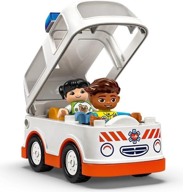 Image du produit LEGO Rettungswagen mit Fahrer (10447)