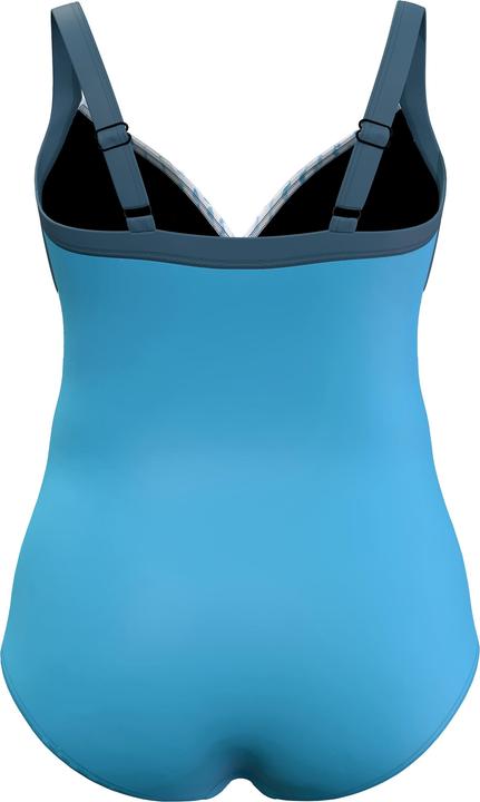 Produktbild Ulla Popken Badeanzug, Patchlook, Softcups, recycelt (50)