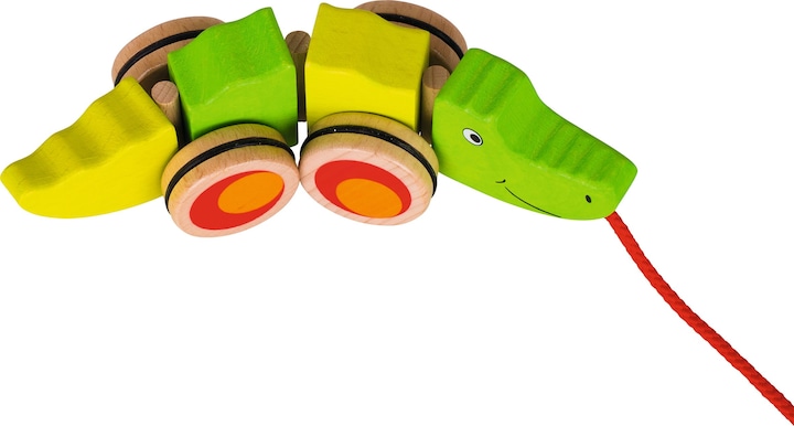 Actual product image Goki Pull toy crocodile