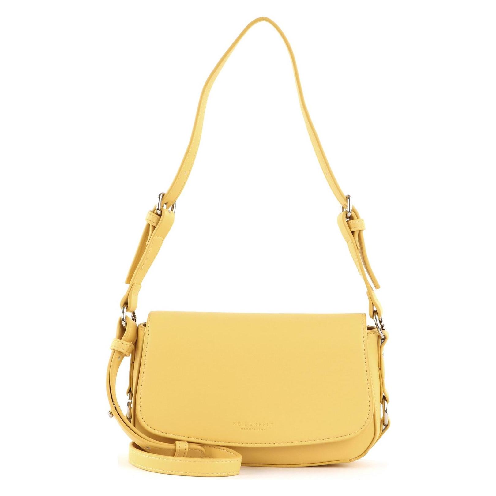 Seidenfelt, Damen, Handtasche, SFM234 Crossbag, Gelb