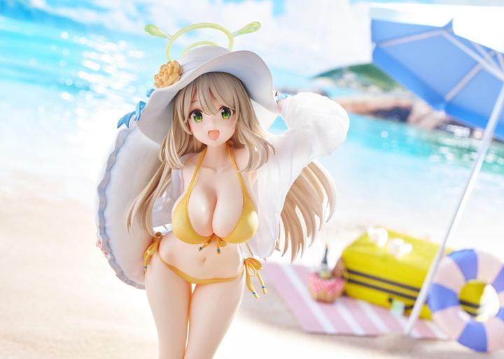 Actual product image Amakuni Blue Archive PVC Statue 1/7 Nonomi Swimsuit Ver. 27 cm