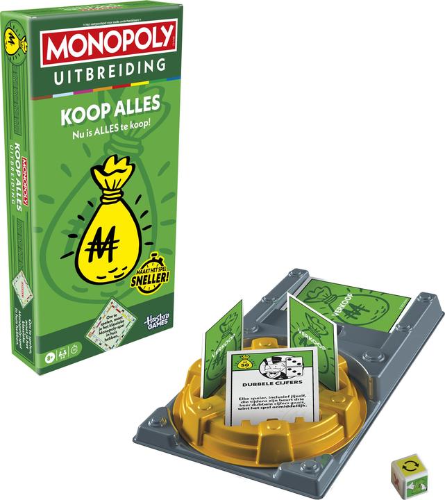 Actual product image Hasbro Monopoly Buy Everything (Dutch)