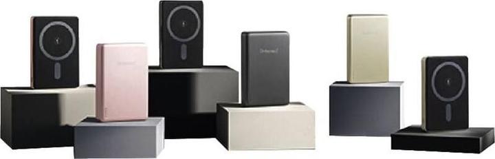 Actual product image Intenso Magn. Wireless Powerbank MW10000 10000 mAh Grey (10000 mAh, 20 W, 37 Wh)