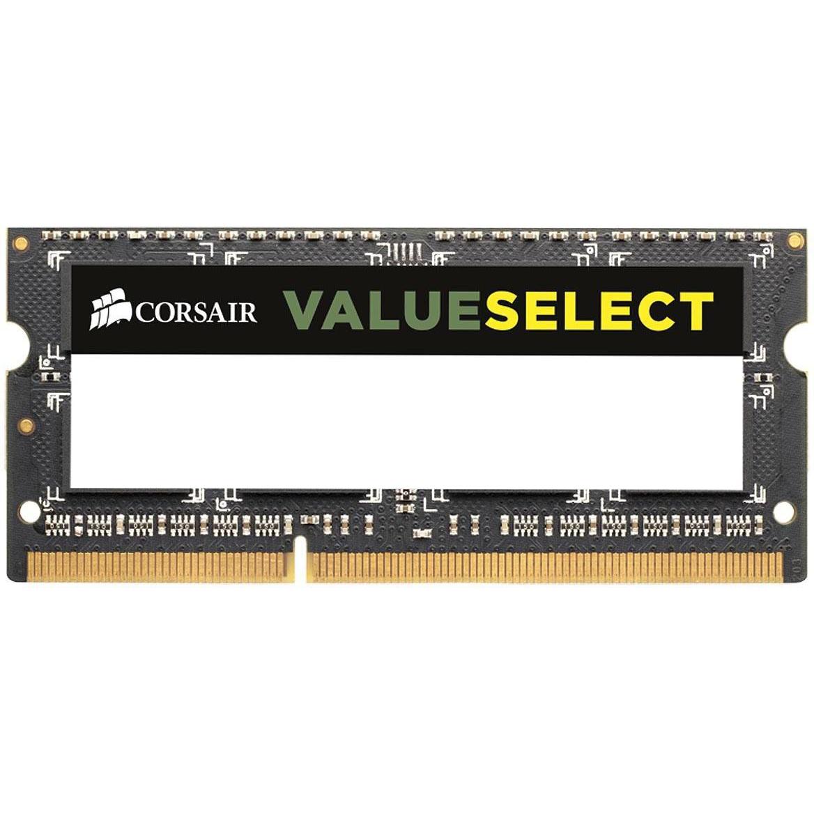 Corsair ValueSelect (1 x 4GB, 1333 MHz, DDR3-RAM, SO-DIMM), RAM, Schwarz