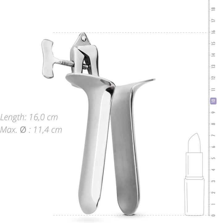 Actual product image Sinner Gear Collins Vaginale Speculum