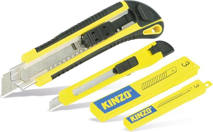 Produktbild Kinzo Hobbymesser/Cutter 4tlg. (Cutter)