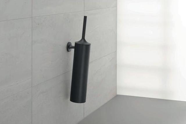 Productafbeelding Duravit Borstelset Starck T wandhangend zwart mat