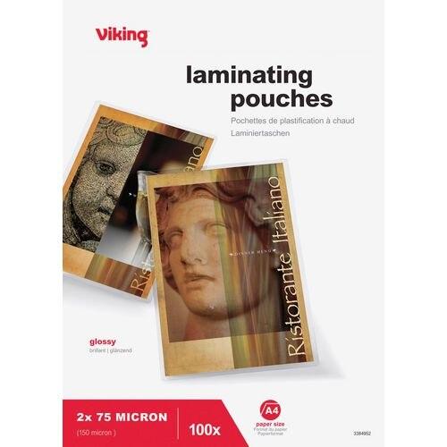 Productafbeelding Office Depot Lamineerhoezen 2x75my A4 glanzend (A4, 100 Stuk, 75 µm)